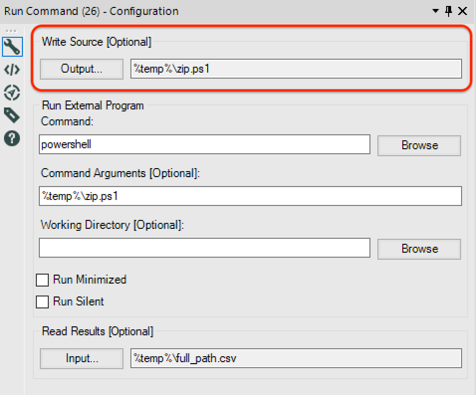 Configuration Of A Run Command Tool In Alteryx To Run A Powershell Script -  Born To Viz